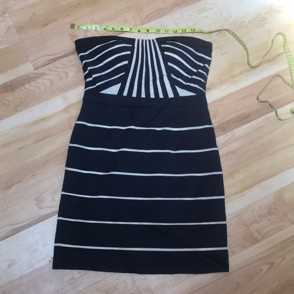 ModCloth, navy blue nautical style mini dress